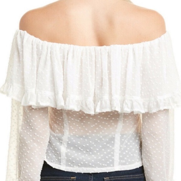 Flair the Label Vivienne White Top New L - Picture 2 of 2